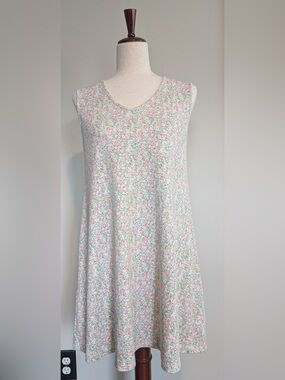 TBBC The Beaufort Bonnet Company Womens Mary Mac Floral Pima Cotton Dress